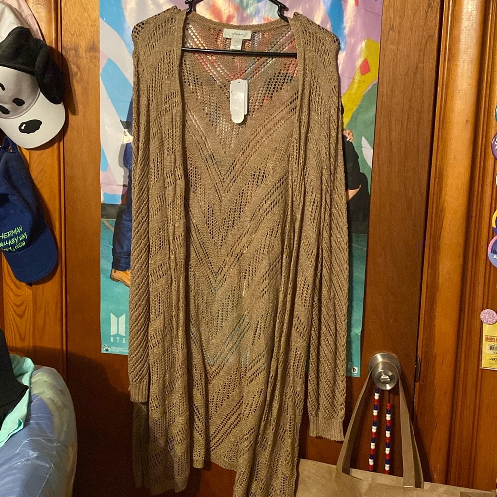 Long cardigan